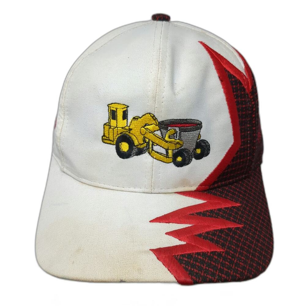 Kati Baseball Cap White Red Black Slag Ladling Astaris 1998-2000 Shark Tooth Hat